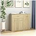 Credenza Rovere Sonoma 88x30x70 cm in Legno Multistrato - Foto miniatura 1