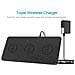 Caricatore Wireless, Je Tripli Dispositivi Caricabatterie Wreless Charger Per Iphone 12/12 Mini / 12 Pro Max / se 2020 / iphone11 / xr / airpods Pro, Galaxy S20 / s10 / Note10 Serie, Xiaomi / huawei Serie - Foto miniatura 3