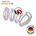 Colore Collare Grey 25 Mm (39-65 Cm) Blu-grigio - Foto miniatura 3