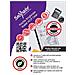 A4 Ad Alta Capacit Polyfile Ringbinder Popper Portafoglio Ritratto - Clear Confezione Da 5 Rif 15749 - Foto miniatura 2