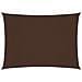 Parasole a Vela Oxford Rettangolare 2x4,5 m Marrone - Foto miniatura 1