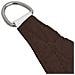Parasole a Vela Oxford Rettangolare 2x4,5 m Marrone - Foto miniatura 4