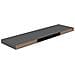 Scaffali A Parete 4 Pz Grigio Lucido 90x23,5x3,8 Cm In Mdf - Foto miniatura 7