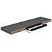 Scaffali A Parete 4 Pz Grigio Lucido 90x23,5x3,8 Cm In Mdf - Foto miniatura 8