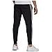Pantalone Da Uomo Essentials Slim 3 Stripes Nero Taglia Xl Codice Gm1089 - Foto miniatura 2