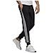 Pantalone Da Uomo Essentials Slim 3 Stripes Nero Taglia Xl Codice Gm1089 - Foto miniatura 3
