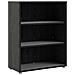 Libreria Sybille, Scaffale Da Ufficio, Mobile Portalibri, Biblioteca, 89x40 H113 Cm, Nero - Foto miniatura 6