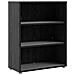 Libreria Sybille, Scaffale Da Ufficio, Mobile Portalibri, Biblioteca, 89x40 H113 Cm, Nero - Foto miniatura 5