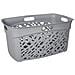 Cesto Per Biancheria Alméria - 45 L - 4 Manici - Grigio Cemento - 59 X 40 X 28 Cm - Foto miniatura 1