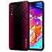 Custodia Compatibile Con Samsung Galaxy A70 / A70s - Ottica A Strisce In Cremisi Rosa - Coperchio Protettivo In Vetro Temperato E Silicone Tpu - Foto miniatura 1