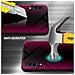 Custodia Compatibile Con Samsung Galaxy A70 / A70s - Ottica A Strisce In Cremisi Rosa - Coperchio Protettivo In Vetro Temperato E Silicone Tpu - Foto miniatura 2