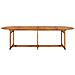 Tavolo Da Pranzo Per Esterni 280x90x75cm Legno Massello Acacia - Foto miniatura 2