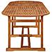 Tavolo Da Pranzo Per Esterni 280x90x75cm Legno Massello Acacia - Foto miniatura 3