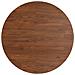 Piano Tavolo Rotondo Marrone Scuro 60x1,5 Cm Rovere Trattato - Foto miniatura 2