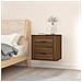 Comodino A Muro Rovere Marrone 50x36x47 Cm - Foto miniatura 1