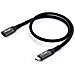 Equip 128371 cavo USB 1 m USB 3.2 Gen 2 (3.1 Gen 2) USB C Nero - Foto miniatura 1