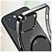 Cover Magsafe Per Iphone 15 Silicone Bordo Cromato Nero - Foto miniatura 5