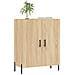 Credenza Rovere Sonoma 69,5x34x90 Cm In Legno Multistrato - Foto miniatura 3