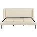 Letto Velluto Arette 180 X 200 Cm Beige Chiaro - Foto miniatura 3