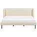 Letto Velluto Arette 180 X 200 Cm Beige Chiaro - Foto miniatura 6