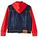 Veste con capuccio glc4040 s1-6a Ragazzo - Foto miniatura 3