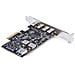 Scheda di Espansione PCIe USB a 5 porte, USB 3.2 10Gbps, scheda PCI Express con 4 porte USB-C, 1 porta interna USB-A, scheda controller PCIe USB, Windows /macOS /Linux - Foto miniatura 2