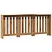 Copertura Termosifone Rovere Artigianale 205x21,5x83,5 Cm Legno - Foto miniatura 10