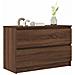 Mobile TV Rovere Marrone 80x35x54 cm in Legno Multistrato - Foto miniatura 2