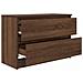 Mobile TV Rovere Marrone 80x35x54 cm in Legno Multistrato - Foto miniatura 7