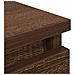Mobile TV Rovere Marrone 80x35x54 cm in Legno Multistrato - Foto miniatura 8
