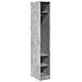 Armadio Grigio Cemento 30x50x200 Cm In Legno Multistrato - Foto miniatura 2