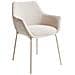 Set Di 2 Sedie Da Pranzo Bowdon Ciniglia Beige Chiaro - Foto miniatura 5