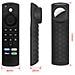 Custodia Protettiva Per Telecomando Fire Tv Stick 2024alexa Di Terza Generazione Airtag Black - Foto miniatura 3
