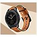 Elegante Cinturino In Pelle Marrone Per Galaxy Watch 5/5 Pro - Foto miniatura 3