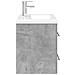 Set Mobili da Bagno 2 pz Grigio Cemento in Legno Multistrato - Foto miniatura 7