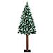 Albero di Natale snodato Verde 72 x 72 x 180 cm PVC - Foto miniatura 3