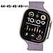 Bracciale In Silicone Ares Splice Per Apple Watch 44-49mm, Viola - Foto miniatura 5