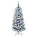Albero di Natale Artificiale con Rami Pieghevoli 150 cm - Foto miniatura 4