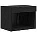 Mobiletti TV da Parete 4 pcs Rovere Nero 30,5 x 30 x 60 cm - Foto miniatura 7