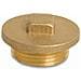 Tappo In Ottone Filettato 3/4   Raccordi Idraulici Per Riscaldamento - Foto miniatura 1