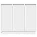 Madia LED Bianco 90 x 32 x 75 cm Legno multistrato - Foto miniatura 9
