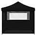 Tenda Party Nero 292 x 292 x 315 cm Tessuto Oxford - Foto miniatura 6