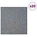 Piastrella per Tappeto Grigio Chiaro 50 x 50 cm 20 pcs - Foto miniatura 3