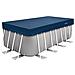 Copertura per piscina 400 x 200 cm Rettangolare PVC e PET - Foto miniatura 1