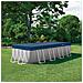 Copertura per piscina 400 x 200 cm Rettangolare PVC e PET - Foto miniatura 2