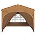 Tenda per feste a pop-up 290 x 290 x 245 cm Beige - Foto miniatura 7