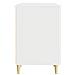 Scrivania Bianco Lucido Legno ingegnerizzato 142,5 x 50 x 75 cm - Foto miniatura 4