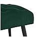 Panchina con bottoni imbottiti Verde Scuro 80 x 40 x 46 cm - Foto miniatura 5
