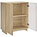 Credenza Rovere Sonoma 67 x 34,5 x 75 cm Legno ingegnerizzato - Foto miniatura 3