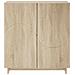 Credenza Rovere Sonoma 67 x 34,5 x 75 cm Legno ingegnerizzato - Foto miniatura 4